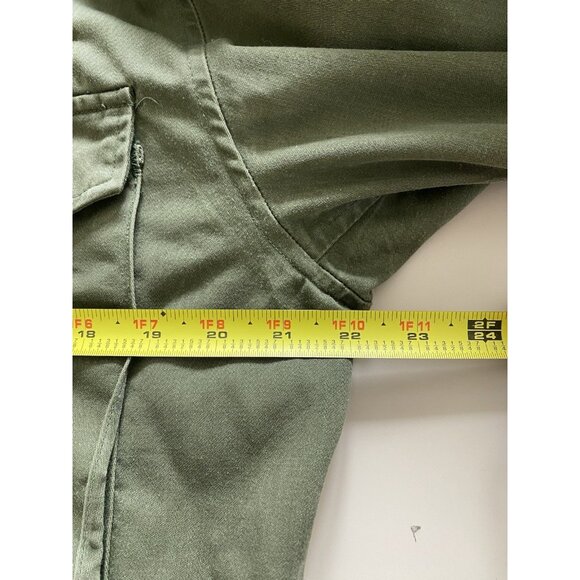 Vintage Field Jacket Coat Mens Med Short (Est.) US Military Vietnam War Era - Picture 12 of 16